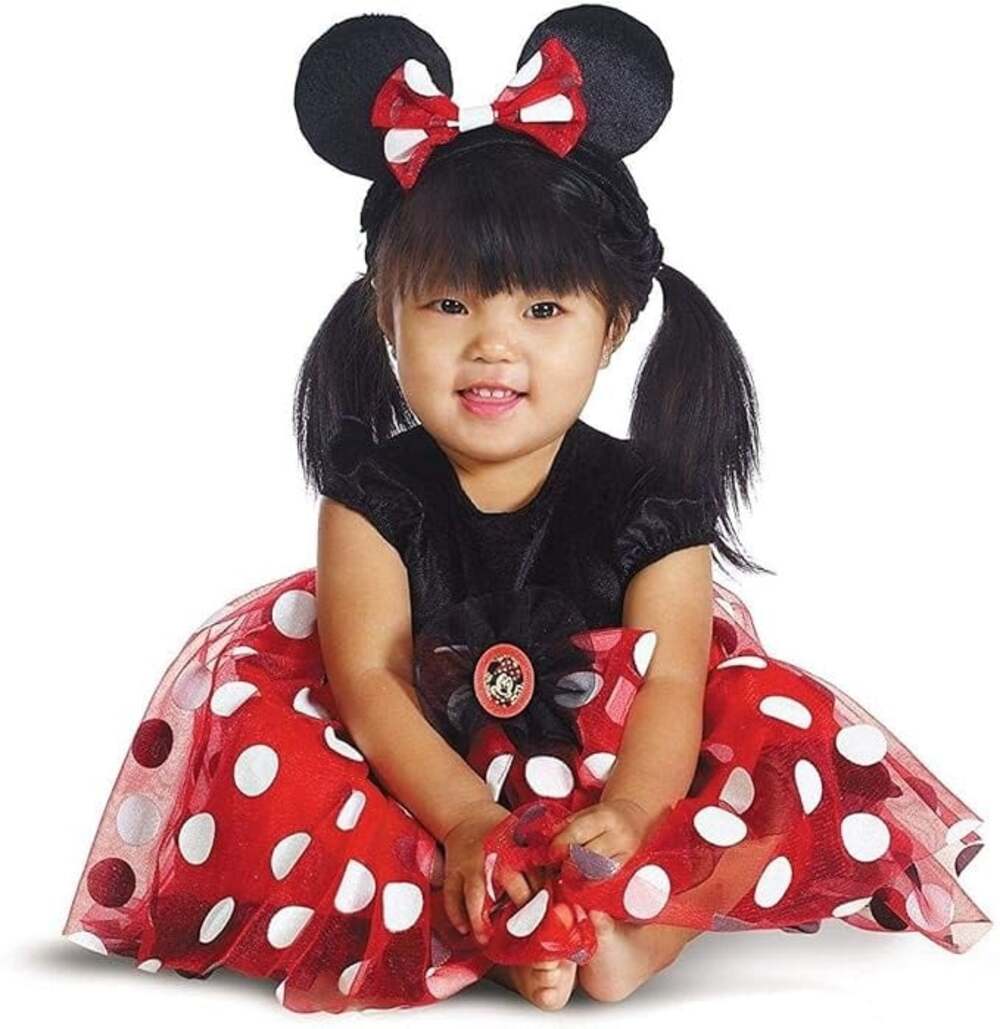 NWT Disguise Disney Baby Minnie Mouse Infant 2pc Halloween Cosplay Costume